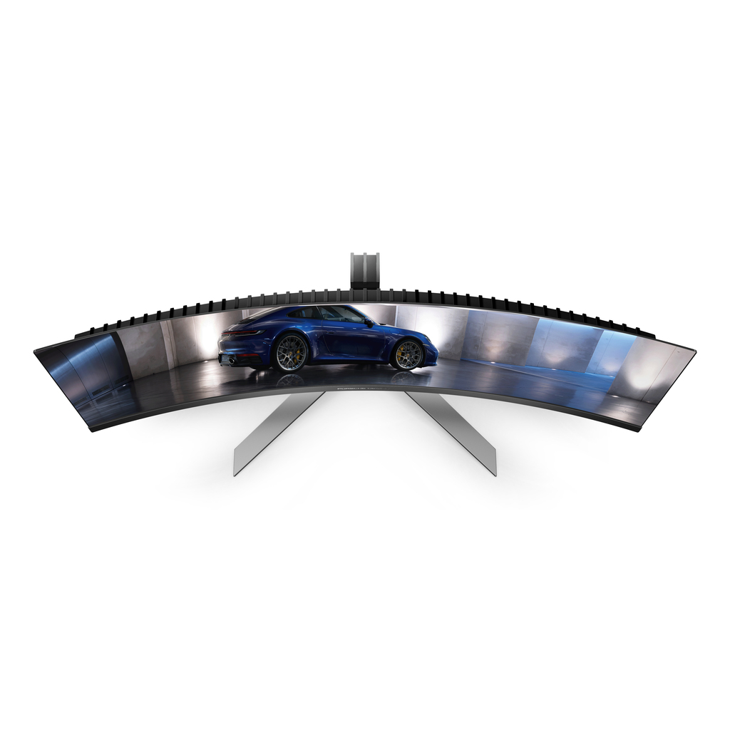 AOC Porsche PD49 computer monitor 124.5 cm (49") 5120 x 1440 pixels DQHD QD-OLED Black, Silver - Image 6