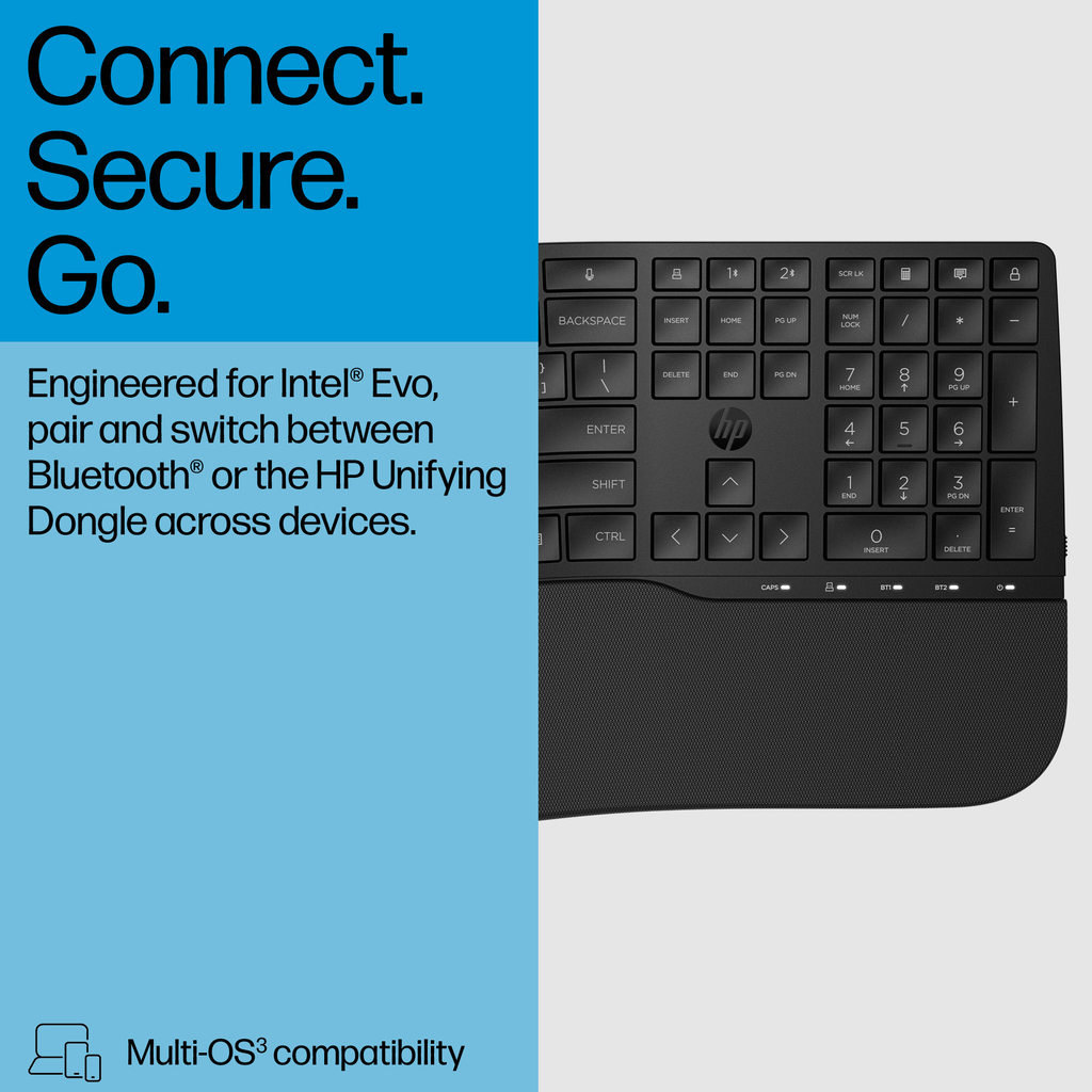 HP 685 Comfort Dual-Mode Keyboard - Image 9