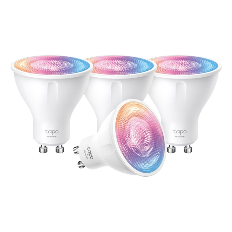 TP-Link Tapo Smart Wi-Fi Spotlight, Dimmable, 4-Pack