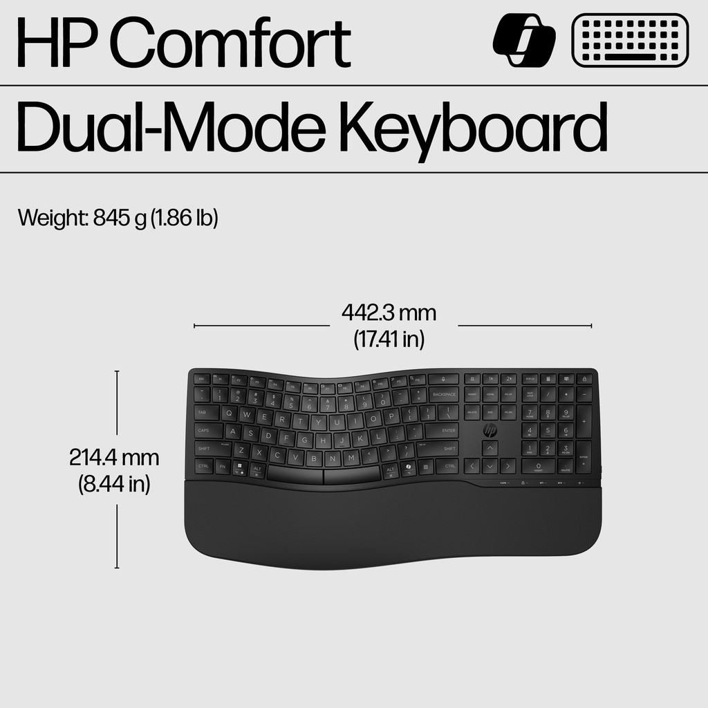 HP 685 Comfort Dual-Mode Keyboard - Image 2