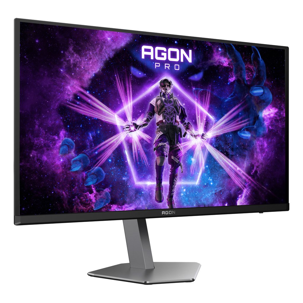 AOC AGON PRO AG276QZD2 computer monitor 67.3 cm (26.5") 2560 x 1440 pixels Quad HD QD-OLED Black, Grey - Image 8