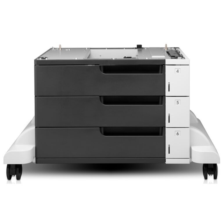HP LaserJet 3x500-sheet Feeder and Stand