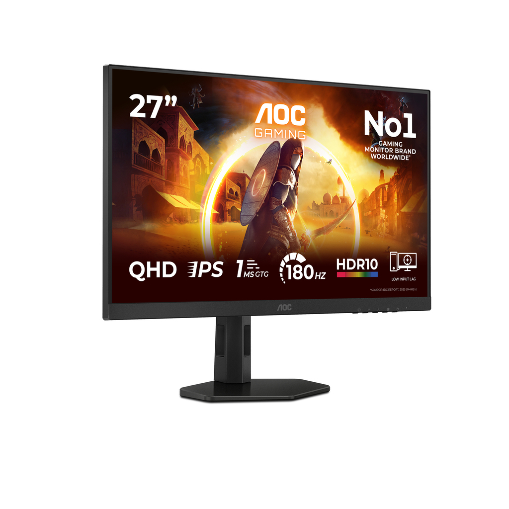 AOC G4 Q27G4XF computer monitor 68.6 cm (27") 2560 x 1440 pixels Quad HD LED Black, Grey - Image 18