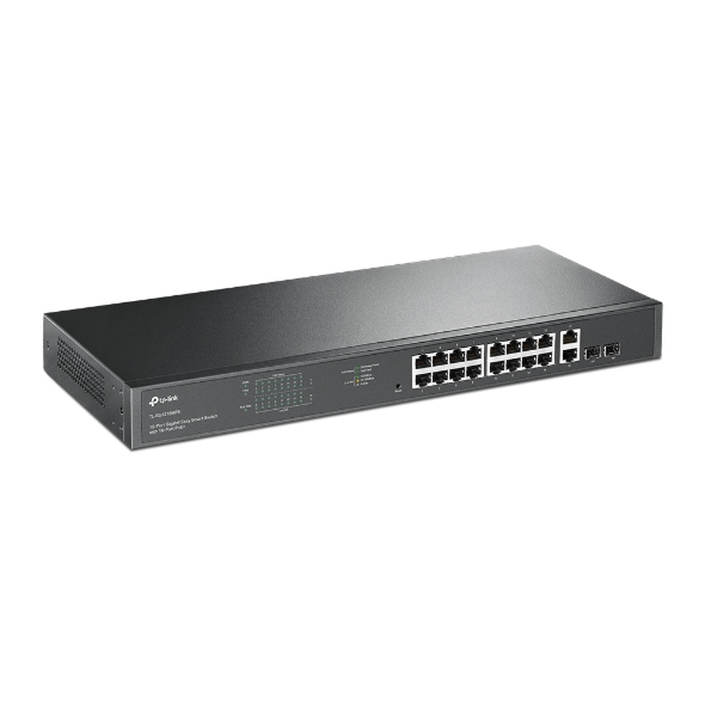 TP-Link 18-Port Gigabit Easy Smart PoE Switch with 16-Port PoE+ - Image 2