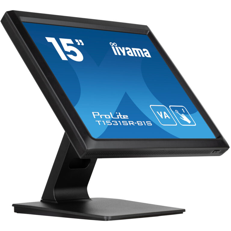 iiyama T1531SR-B1S computer monitor 38.1 cm (15") 1024 x 768 pixels XGA LCD Touchscreen Black