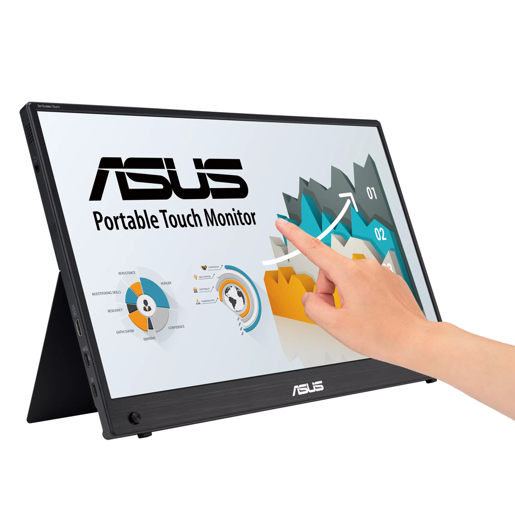 ASUS ZenScreen MB16AMTR computer monitor 39.6 cm (15.6") 1920 x 1080 pixels Full HD LCD Touchscreen Black - Image 3