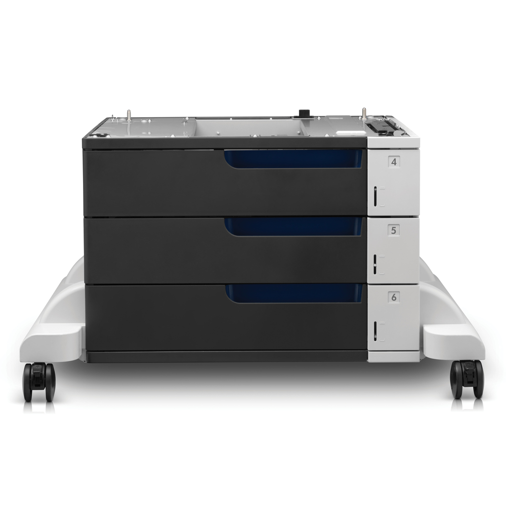 HP LaserJet 3x500-sheet Paper Feeder and Stand