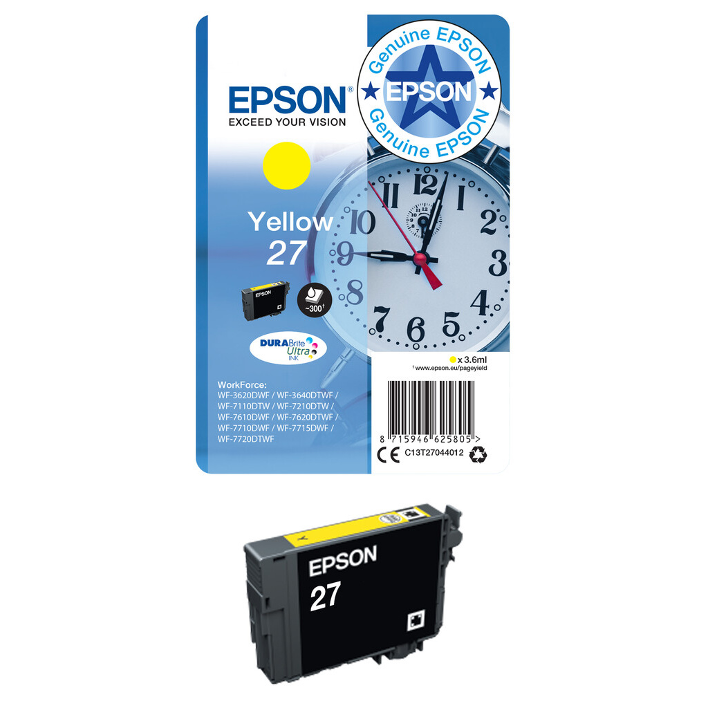 Epson Alarm clock Multipack 3-clr 27 DURABrite Ultra Ink EasyMail - Image 16