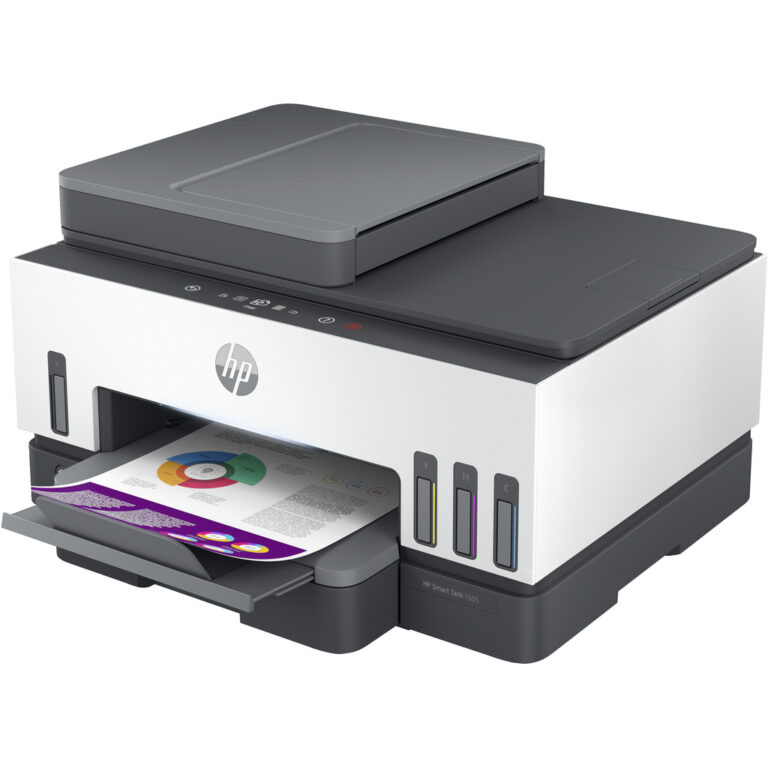 HP Smart Tank 7605 Wireless All-in-One Color Printer, Two-sided printing; Copier, Scanner