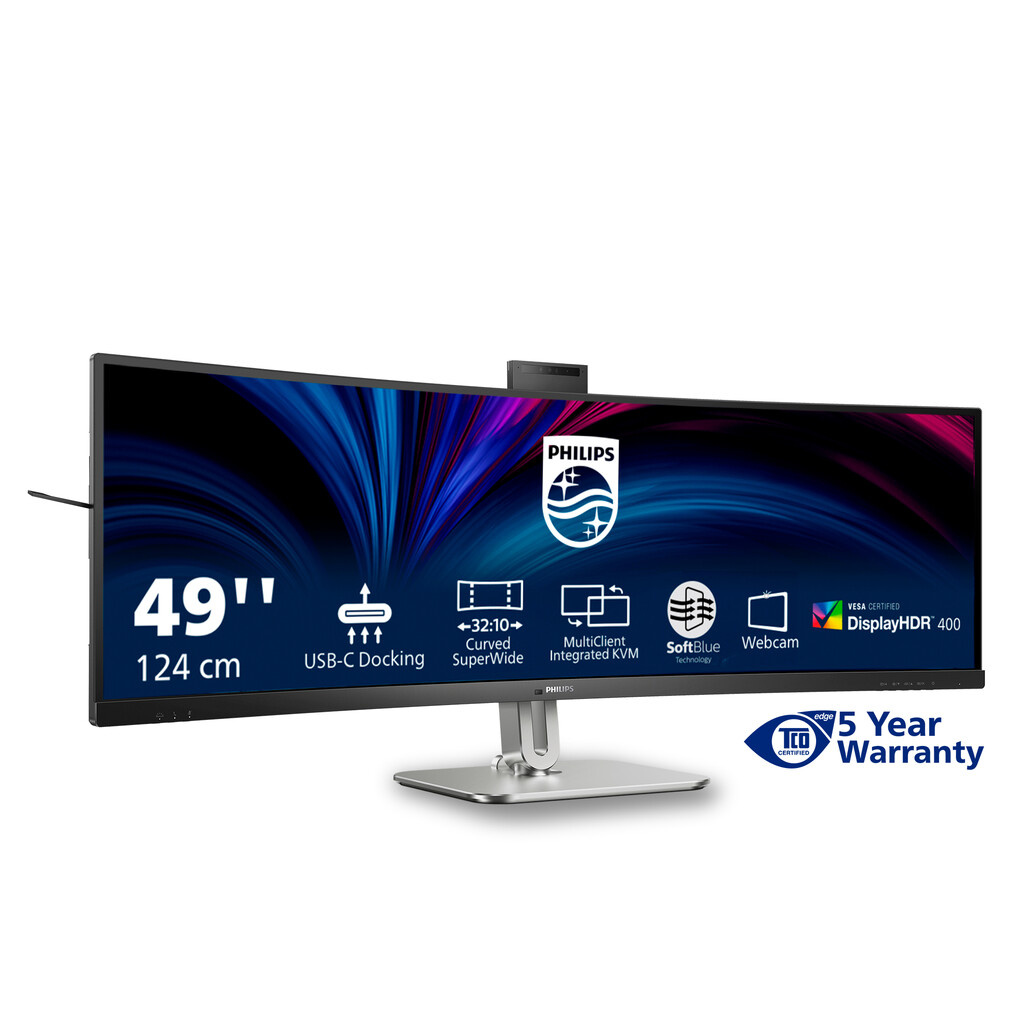 Philips 49B2U6900CH/00 computer monitor 124 cm (48.8") 5120 x 1440 pixels Dual QHD LCD Black - Image 4
