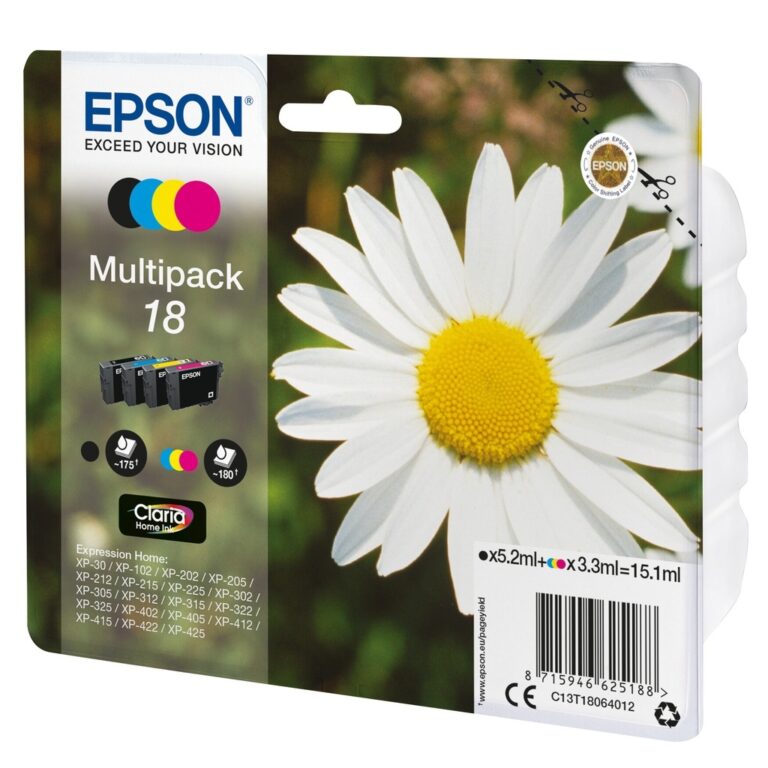 Epson Daisy 18 Claria Home Multipack 4-colours Ink