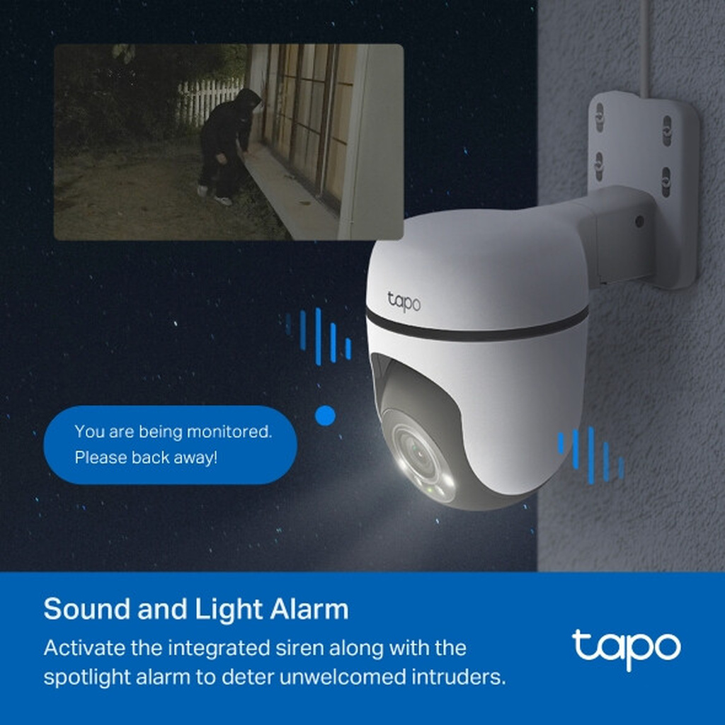 TP-Link Tapo Outdoor Pan/Tilt Security Wi-Fi Camera - Image 11