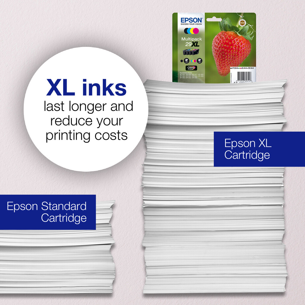 Epson Strawberry Singlepack Yellow 29XL Claria Home Ink - Image 7