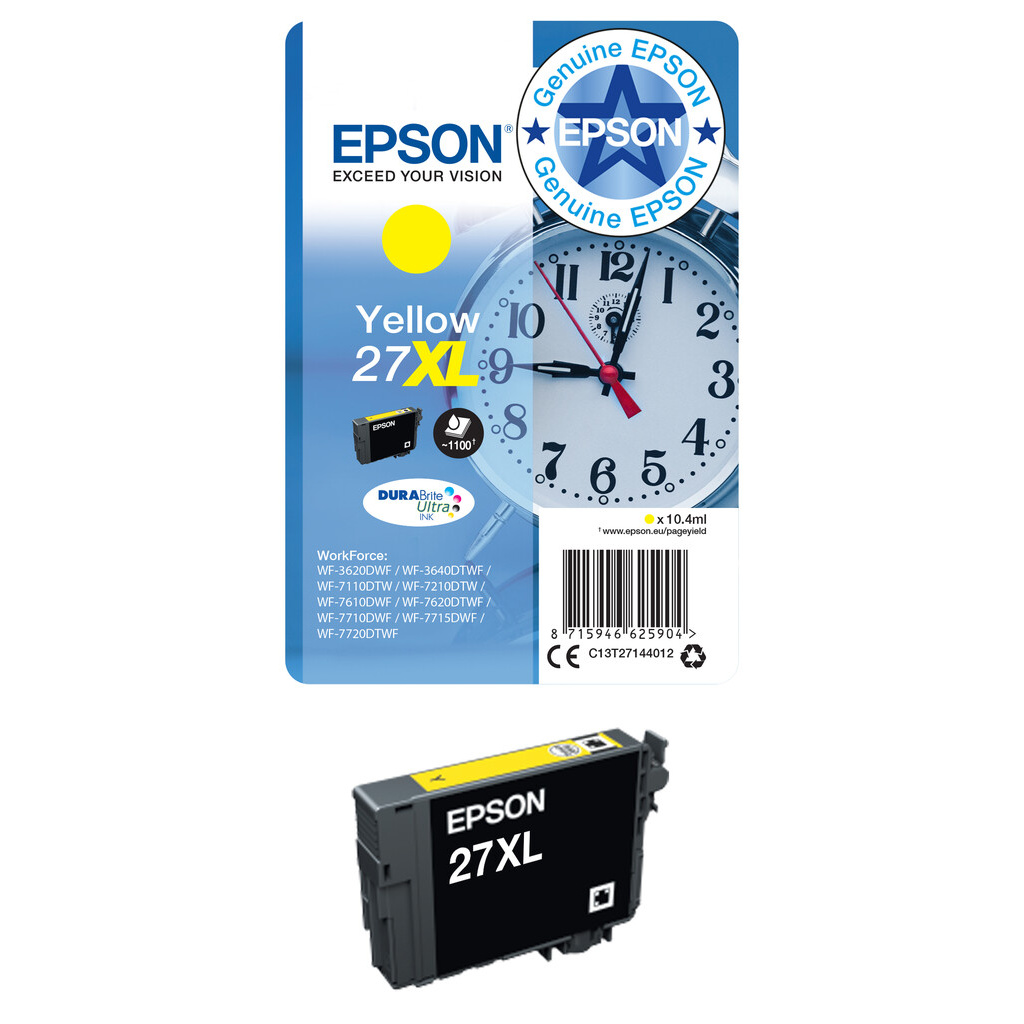 Epson Alarm clock Multipack 3-clr 27 DURABrite Ultra Ink EasyMail - Image 17