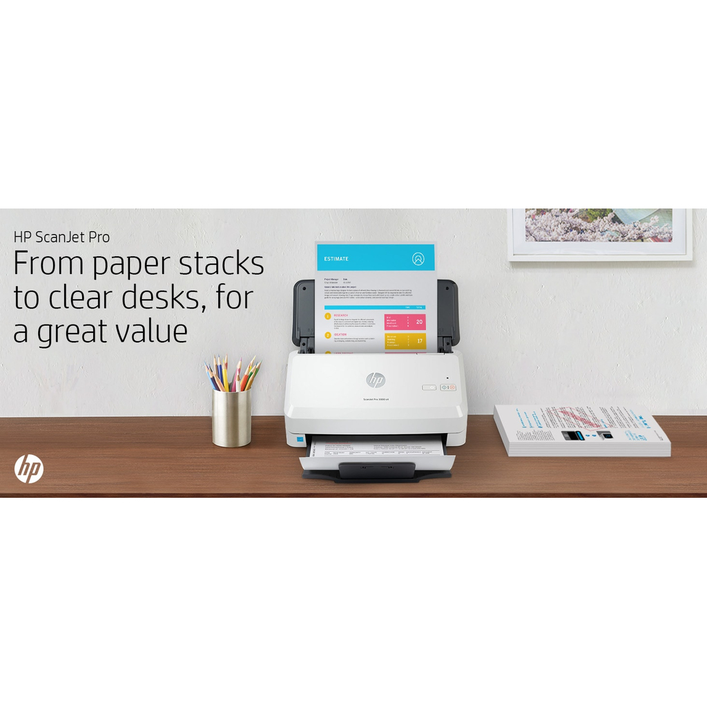 HP Scanjet Pro 3000 s4 Sheet-fed scanner 600 x 600 DPI A4 Black, White - Image 19
