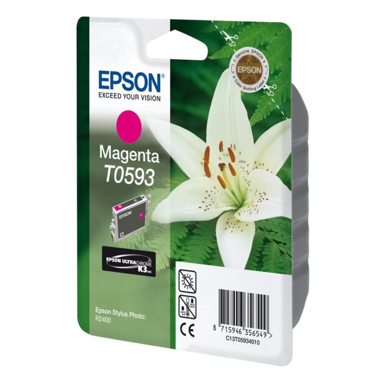 Epson Lily Singlepack Magenta T0593 Ultra Chrome K3
