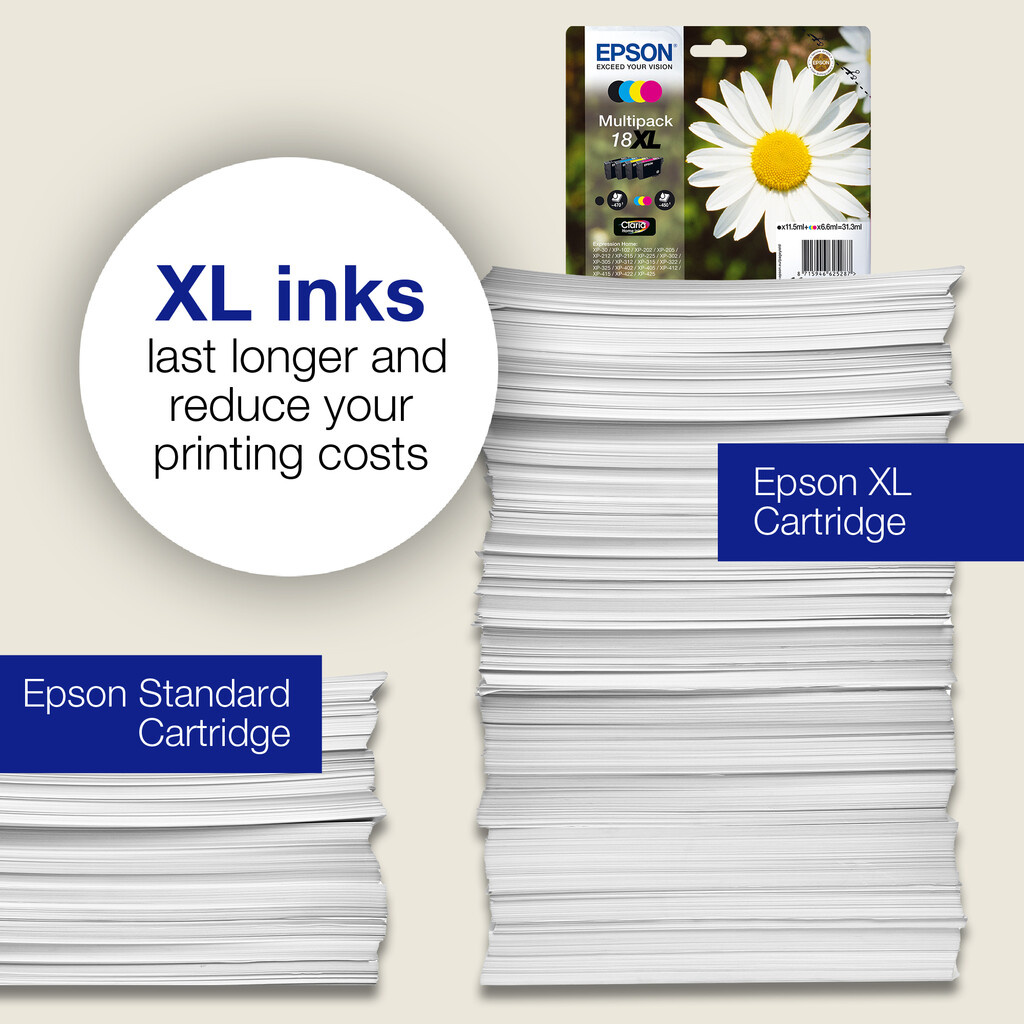 Epson Daisy 18XL Claria Home Single Magenta Ink - Image 12
