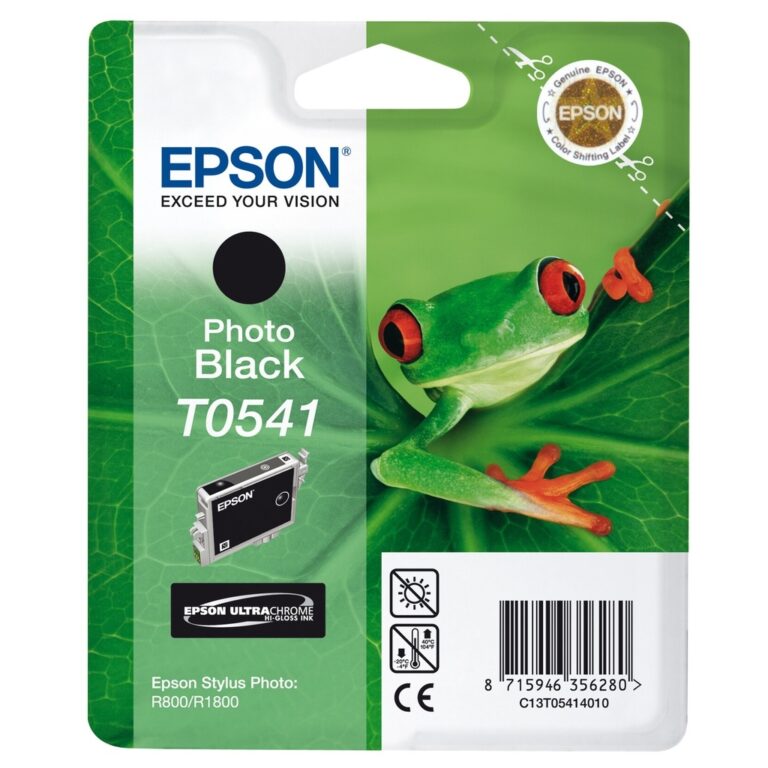 Epson Singlepack Photo Black T0541 Ultra Chrome Hi-Gloss