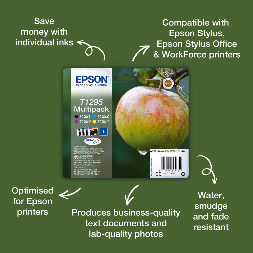 Epson Apple T1294 DURABrite Ultra Single Yellow Ink - Image 2