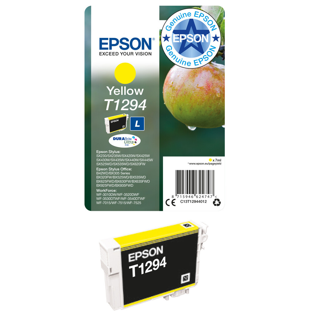 Epson Apple T1294 DURABrite Ultra Single Yellow Ink - Image 8