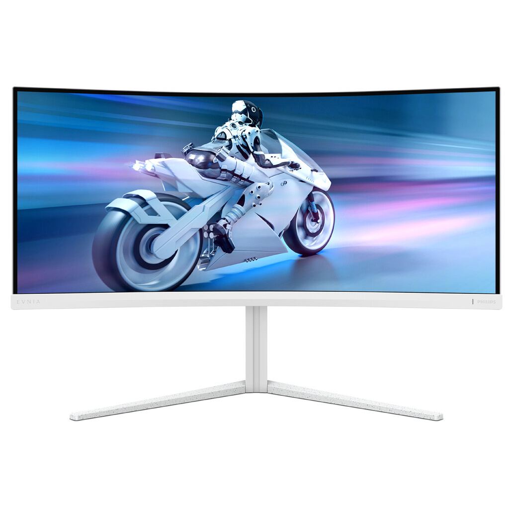 Philips Evnia 5000 34M2C5501A/00 computer monitor 86.4 cm (34") 3440 x 1440 pixels Wide Quad HD LCD White - Image 4