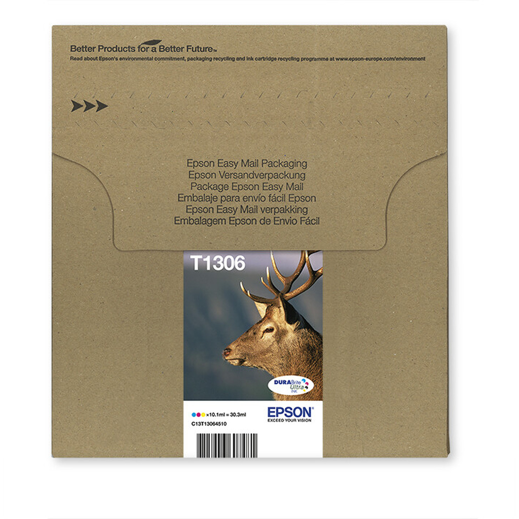 Epson Stag T1306 DURABrite Ultra Multipack 3-colours EasyMail Ink - Image 2