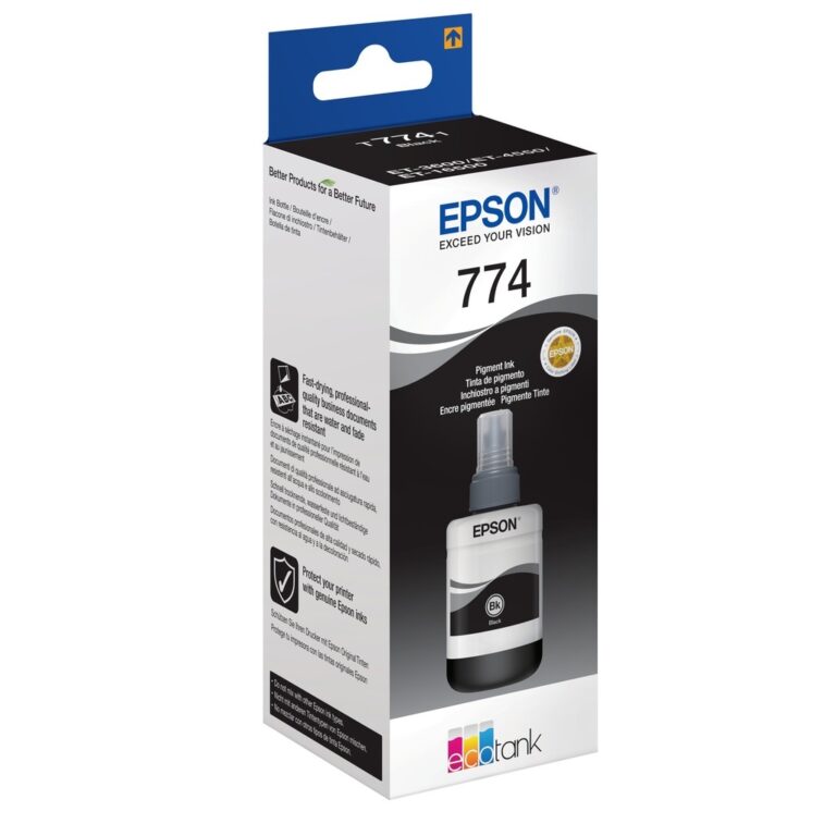 Epson 774 EcoTank Pigment Black Ink Bottle