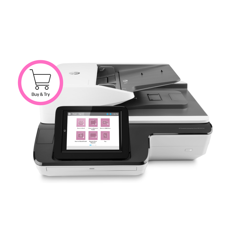 HP Scanjet Enterprise Flow N9120 fn2 Flatbed & ADF scanner 600 x 600 DPI A3 Black, White - Image 11