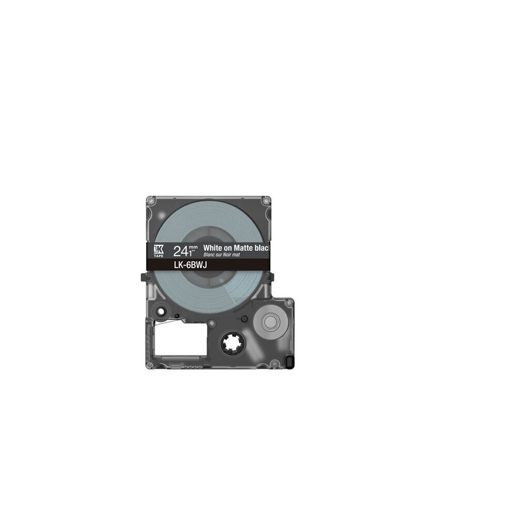 Epson Matte Tape – Black/White 24mm(8m) – LK-6BWJ - Image 3