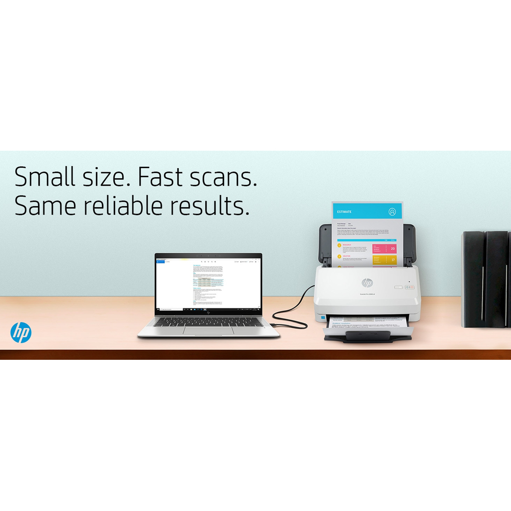 HP Scanjet Pro 3000 s4 Sheet-fed scanner 600 x 600 DPI A4 Black, White - Image 16