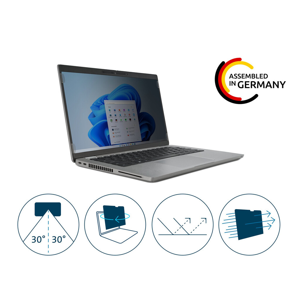 Kensington 2-way Removable Privacy Screen Filter for 17" Laptops 16:10 - Image 12