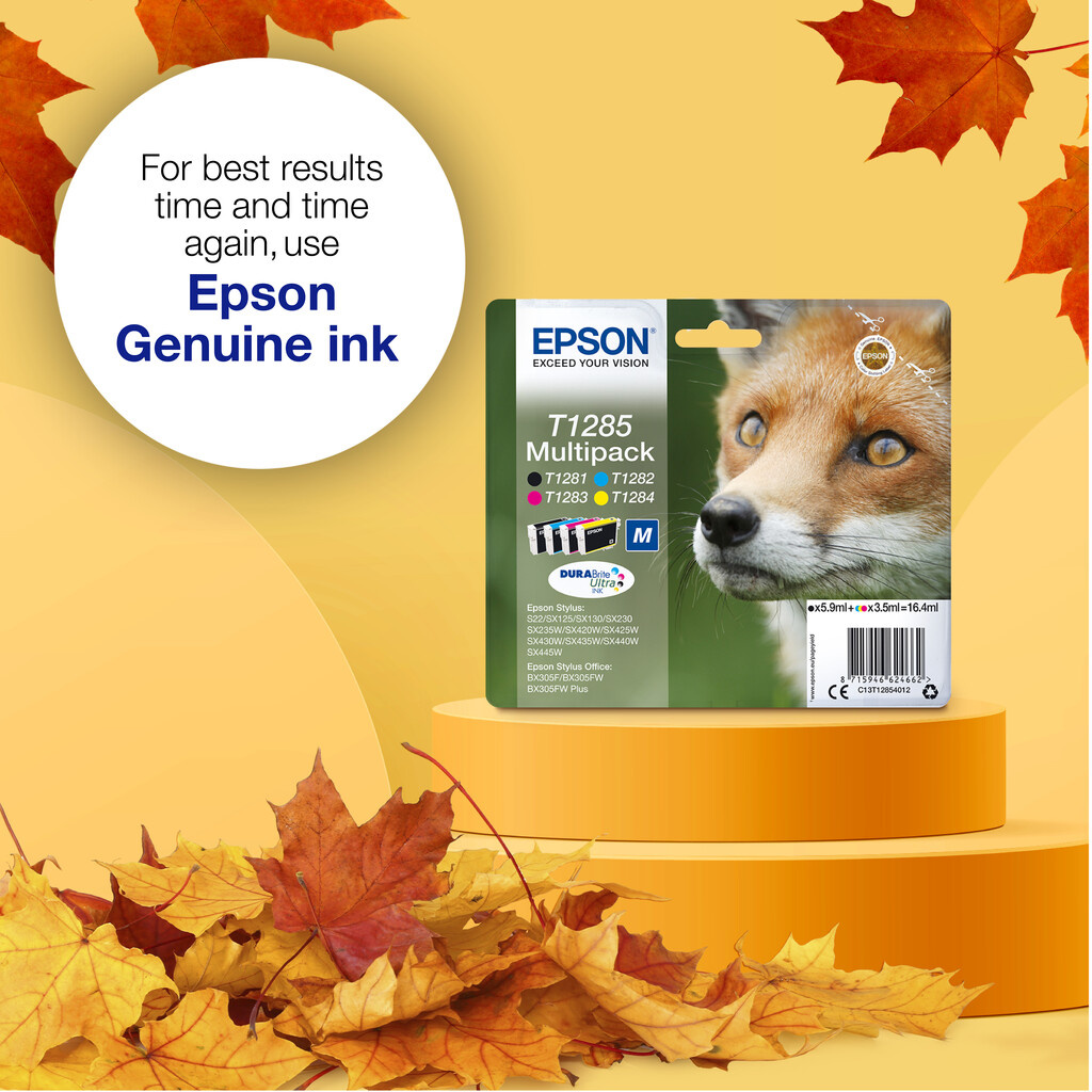 Epson Fox T1285 DURABrite Ultra Multipack 4-colours Ink - Image 4