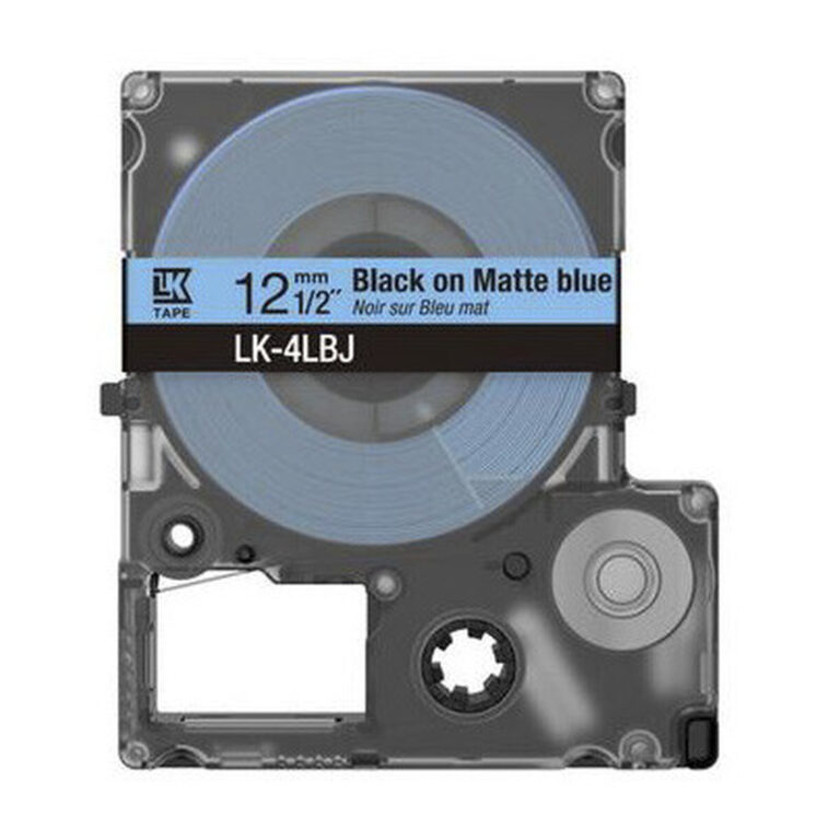 Epson Matte Tape – Green/Black 24mm(8m) – LK-6GBJ