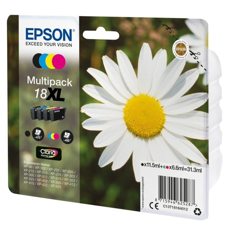 Epson Daisy 18XL Claria Home Multipack 4-colours Ink