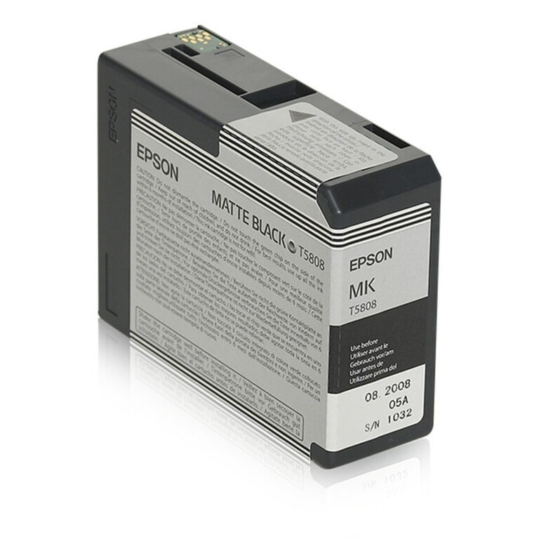Epson Singlepack Matte Black T58080N