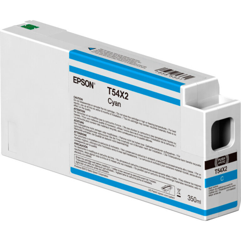Epson Singlepack Cyan T54X200 UltraChrome HDX/HD 350ml