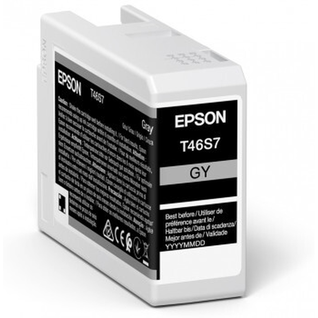 Epson Singlepack Gray T46S7 UltraChrome Pro 10 ink 25ml