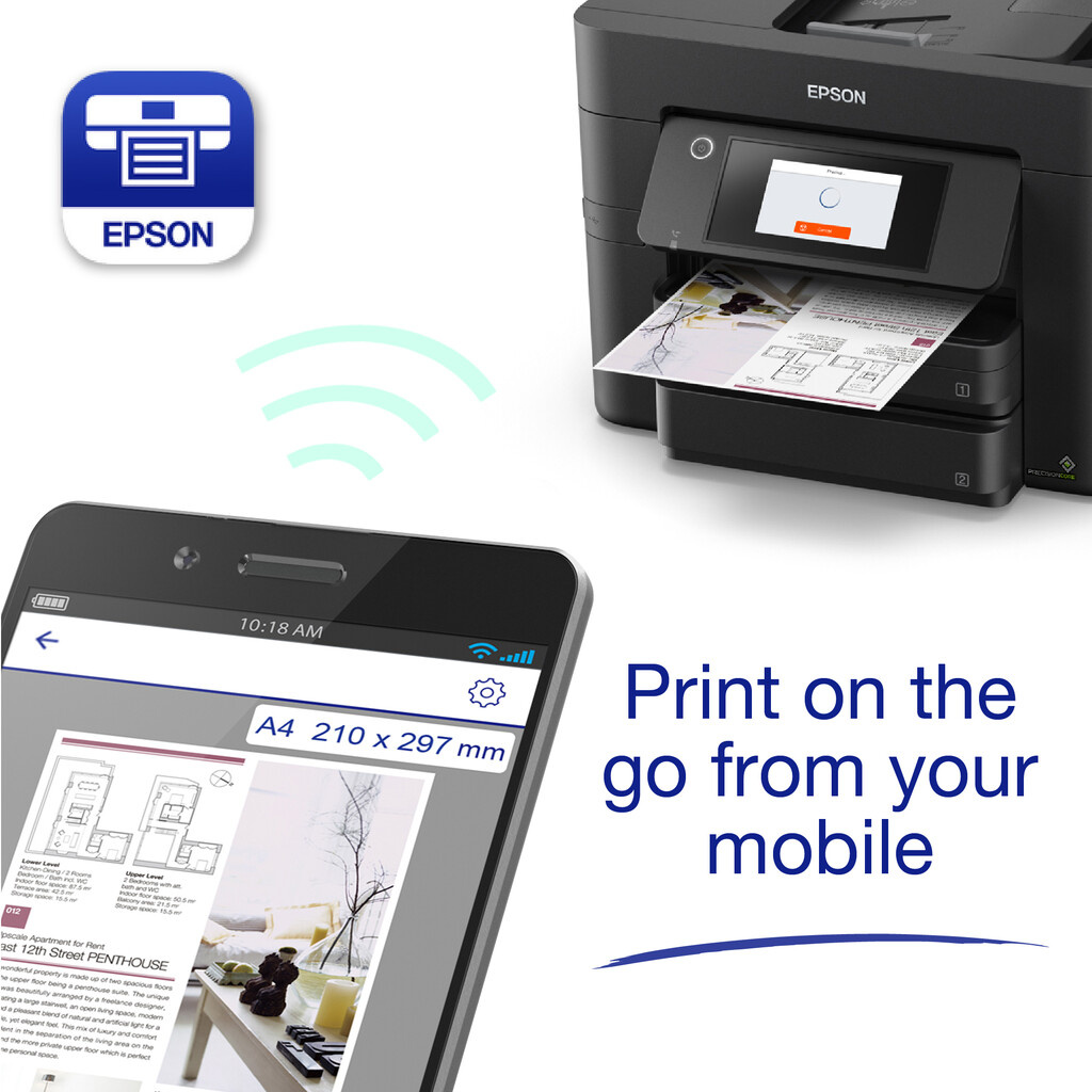 Epson WorkForce Pro WF-4830DTWF Printer - Image 7