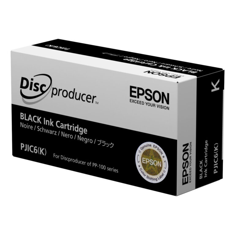 Epson Discproducer Ink PJIC7(K), Black (MOQ=10)