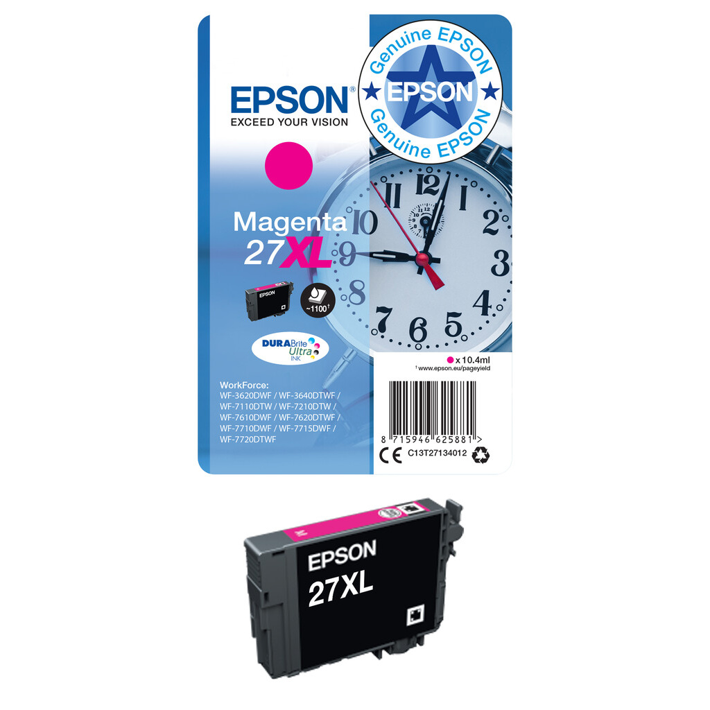 Epson Alarm clock Multipack 3-clr 27 DURABrite Ultra Ink EasyMail - Image 13