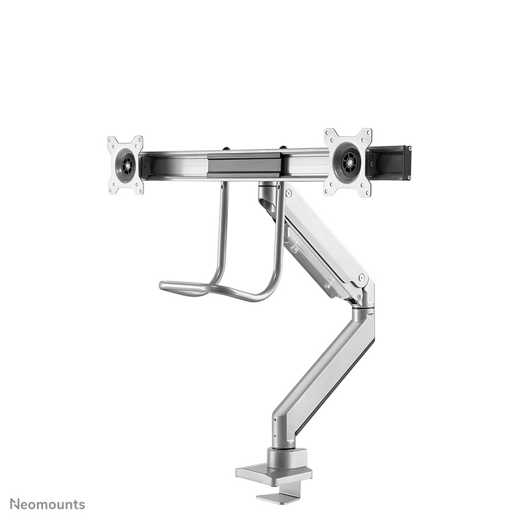 Neomounts NM-D775DXSILVER Monitor arm 10-32" - gas spring - Topfix - 180°-stop - Image 12