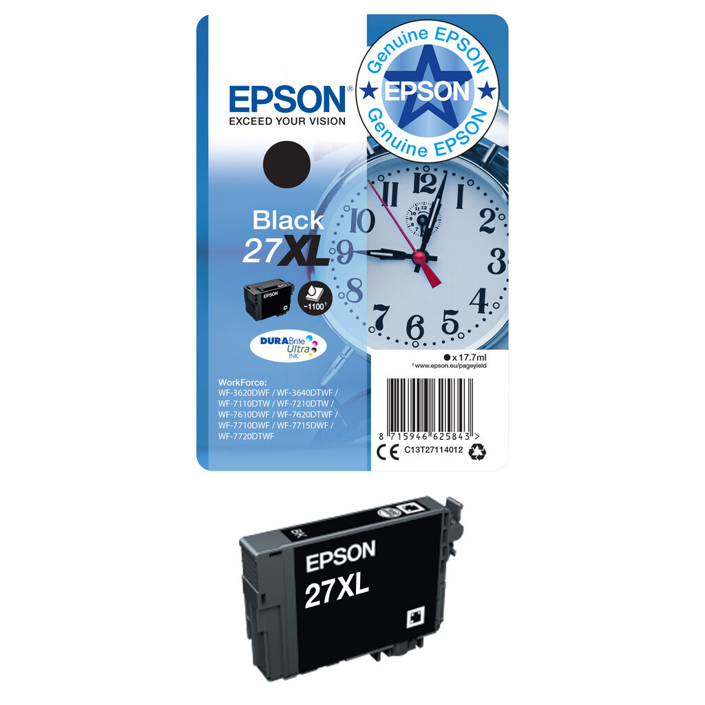 Epson Alarm clock Multipack 3-clr 27 DURABrite Ultra Ink EasyMail - Image 11