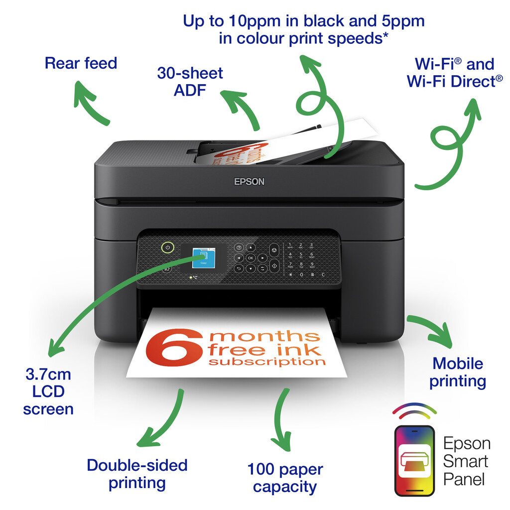 Epson WorkForce WF-2930DWF - Image 3