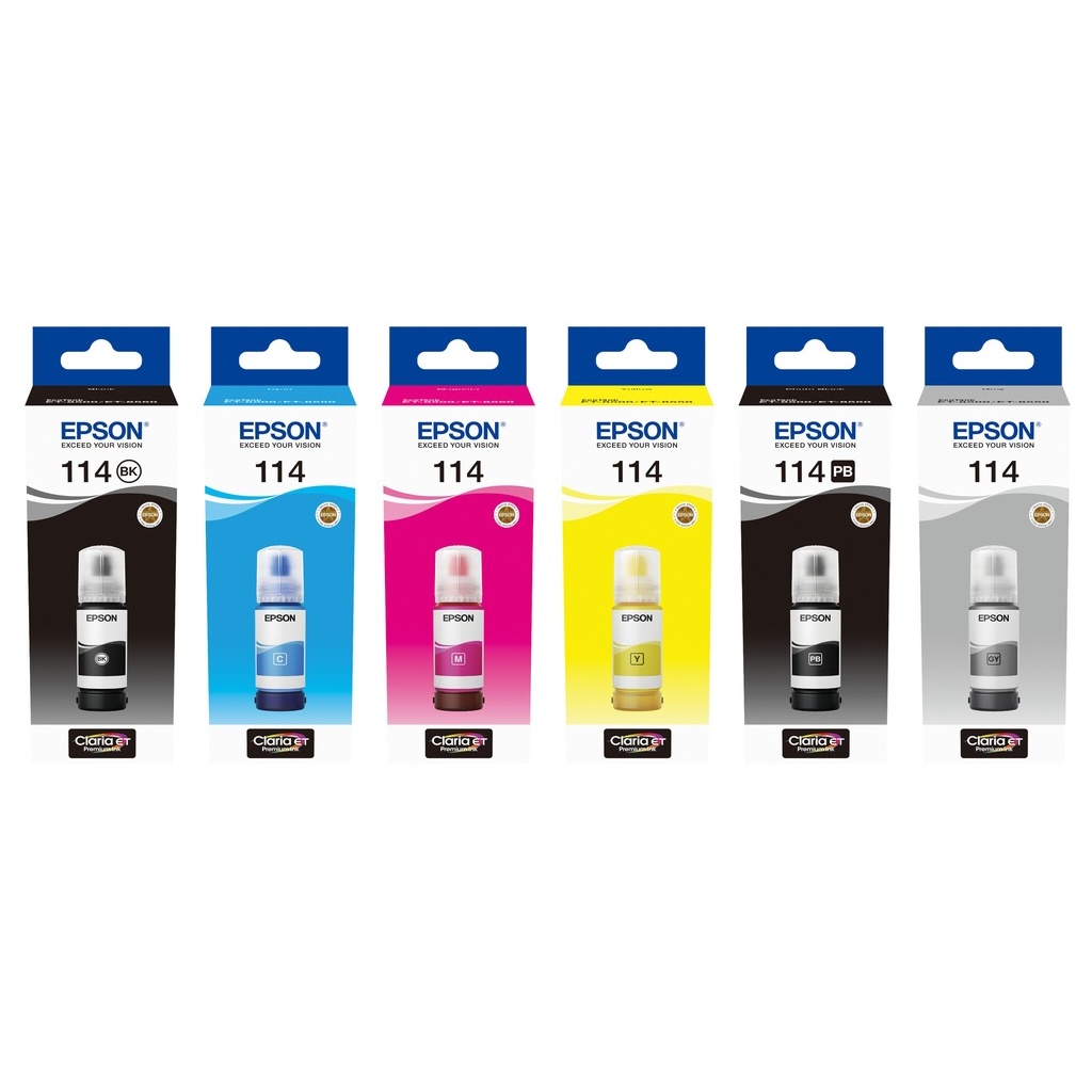 Epson 114 EcoTank Photo Black ink bottle - Image 2