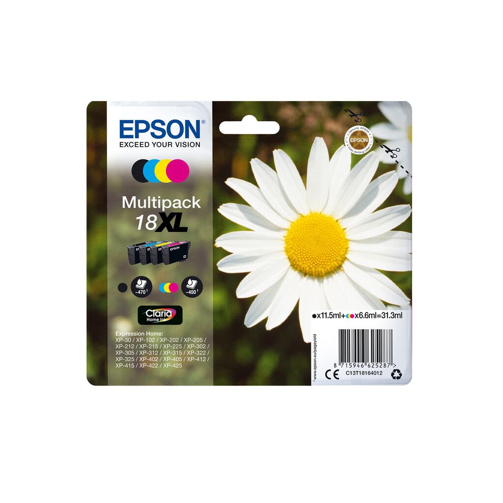 Epson Daisy 18XL Claria Home Single Cyan Ink - Image 9