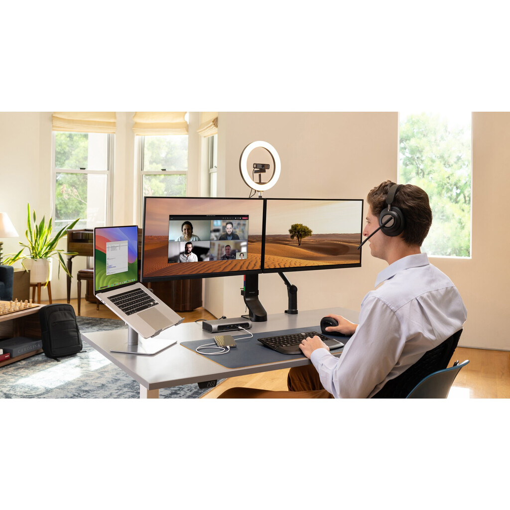 Kensington SmartFit Space-Saving Dual Monitor Arm - Image 25
