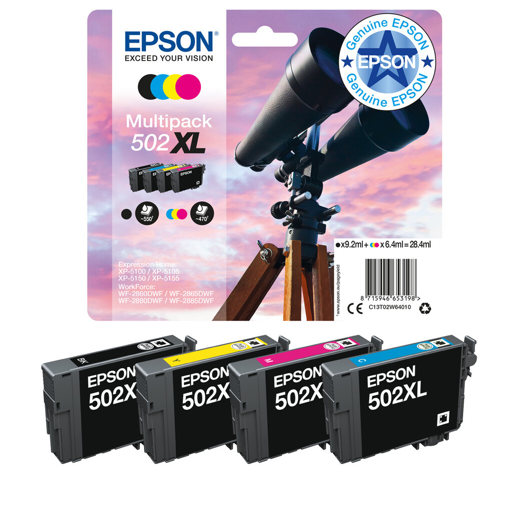 Epson Singlepack Yellow 502XL Ink - Image 12