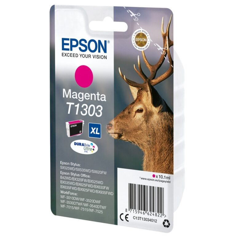 Epson Stag T1303 DURABrite Ultra Single Magenta Ink