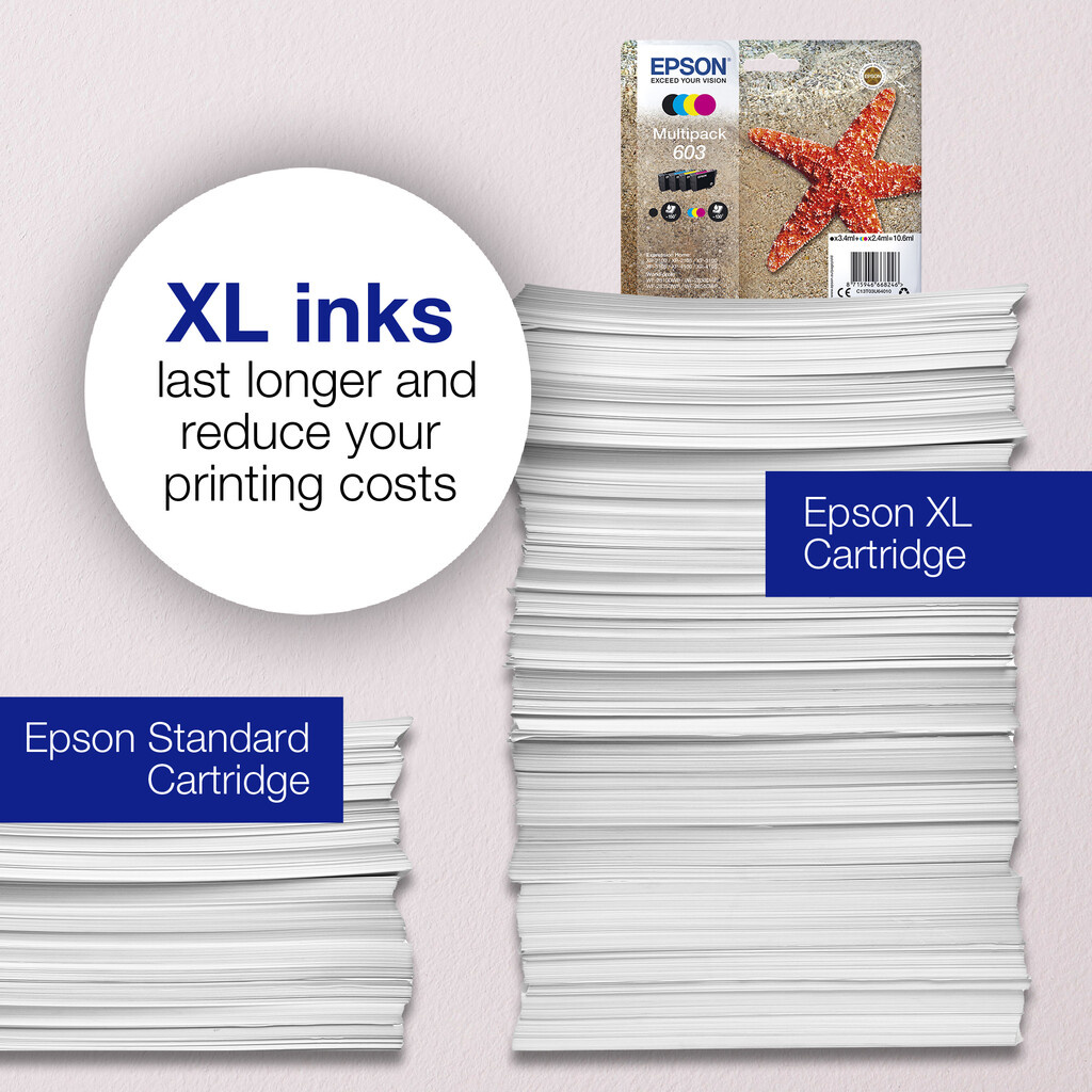 Epson Multipack 4-colours 603XL Ink - Image 2