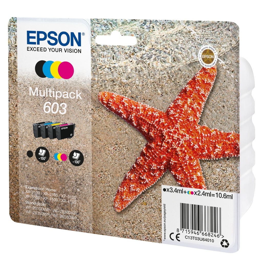 Epson Multipack 4-colours 603 Ink - Image 2